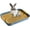 Blue, variant on Rabbit Litter Box with Grid Potty Trainer, 14.5 x 9.5 Inches, Guinea Pig Litter Box Anti Tip Pet Toilet Training Corner for Rabbit Hair Gila Guinea (Green L)