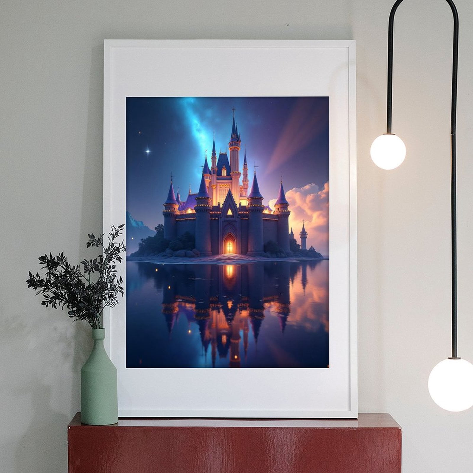 Diamond Art Kits for Adults - Classic Castle Print No.68 5D Frameless Dimond Painting Kit for Adults Beginner, Round Diamond Kits for Home Wall Decor, Gift for Women