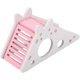 thumbnail image 5 of Escalera de escalera para hámster, casa de hámster de madera, ensamblaje para mascotas, nido de descanso, juguetes para escalar para hámster(rosa), 5 of 5