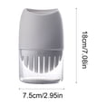 thumbnail image 3 of Double-Layer Chopstick Storage Box with Diatomite Pad, Plastic Utensil Holder, Drainage Drying Rack for Spoons Knives, White Kitchen Countertop Organizer, 3 of 6