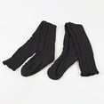 thumbnail image 4 of Caywon Women's Wool Warm Foot Covers Winter Solid Color Over the Knee Socks Long Tube Slouch Socks Thick Socks Soft and Comfortable Warmth Retention for Cold Days, 4 of 5