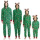 thumbnail image 1 of Trajes navideños a juego para la familia, mono de una pieza con capucha y orejas de alce, pelele, conjunto de ropa para niños y adultos, pijama con apariencia navideña, 1 of 5