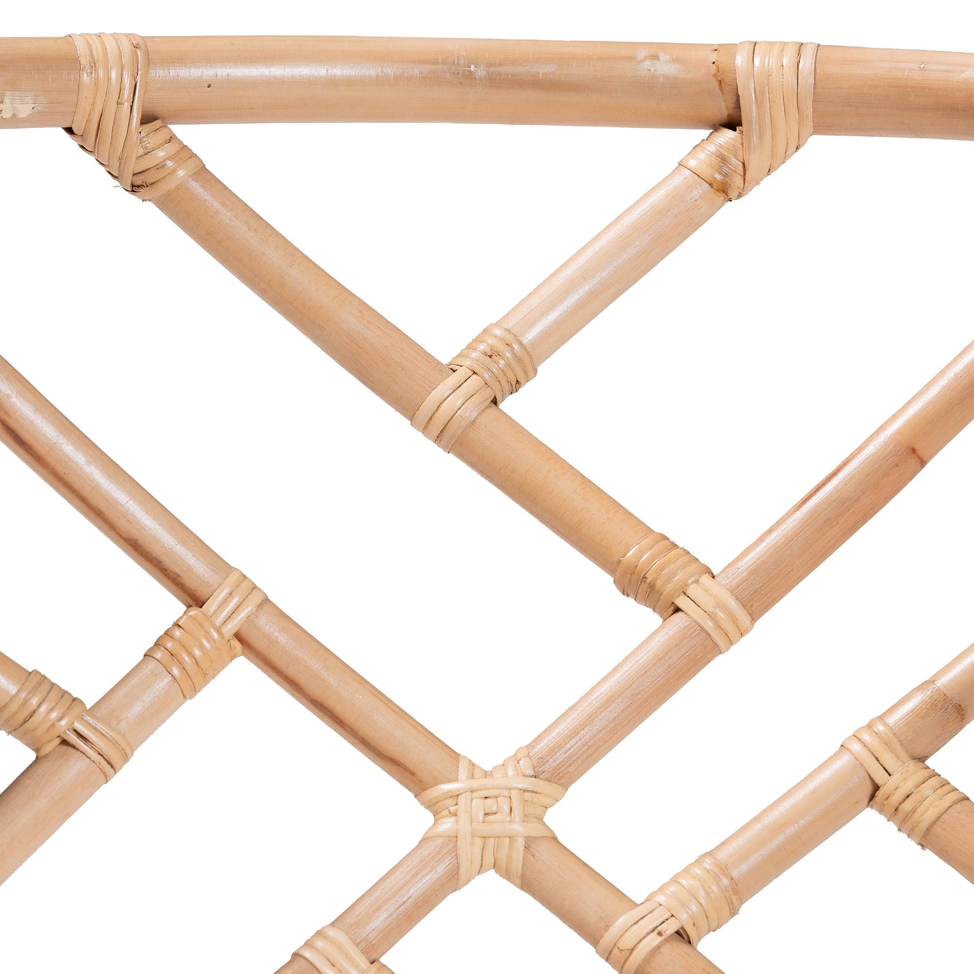 bali & pari Padma Boho Dining Chair, Natural