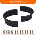 thumbnail image 6 of WhizMax 45" Fire Pit Ring,Outdoor Steel Firepit Liner DIY Wood Burning Insert for Camping Patio, 6 of 7