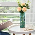 thumbnail image 6 of Clear Flower Vase Centerpieces Plastic Cylindrical Vases Home Wedding Decor 4"x12" Floral Stained Glass, 6 of 6