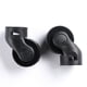 thumbnail image 4 of Byootique 2 Pack 2 Swivel Caster Wheels without Locking Brake for Makeup Case, 4 of 9