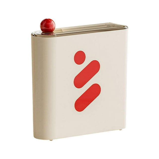 Caja dispensadora de mascarillas faciales para guardar en el refrigerador, maquillaje versátil. blanco