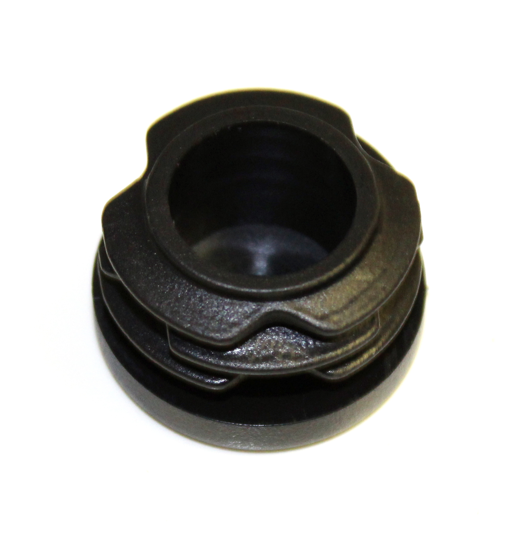 10 Pack Black 1" Round Tubing Plastic Hole Plug End Cap, 1 inch OD Tube Pipe Cover Plug, Heavy Duty Plastic Plug Cap Insert - image 3 of 7