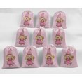thumbnail image 5 of Darling Souvenir Pink Star & Fairy Birthday Party Supplies Favor Bags&nbsp;Drawstring Pouches&nbsp;15 Pieces, 5 of 5