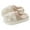 1White, variant on House Slippers for Women Men Soft Platform Warm Fuzzy Slippers Checkered Plush Slip on Shoes