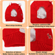thumbnail image 3 of Orejeras para mascotas, protección para los oídos de invierno para perros, envoltura cálida para la cabeza de mascotas, redecilla para perros para proteger a las mascotas del ruido y la ansiedad, 3 of 5