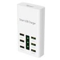 thumbnail image 2 of 6 Ports Hub 30W Wall Socket Dock Fast Charging Extension Smart 6A Power Adapter Mobile Phone Tablet USB Charger, 2 of 2