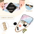 thumbnail image 2 of FORMRS Womens Shoulder Bag with Chain Strap Clutch Purse Cute Tote Handbag, Blue Gradient, 2 of 7