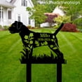 thumbnail image 4 of Handmadetneonsign Border Terrier Dog Metal With Stake, Dog Metal Name Sign Stake, Dog Metal Stake Decor 66577, 4 of 5