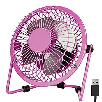 Desk Fan USB, 4'' USB Portable Mini Fan 