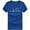 Blue, variant on Fesfesfes Women Tops Unisex T-shirt Printed Pattern Casual Fashion Soild Color Short Sleeve Tops Womens Shirts XL(US:10)