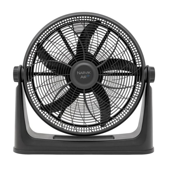 Narvik Ventilador de 20 pulgadas 2 en 1: Piso y Pared 130 watts Silencioso con Aspas Plásticas, Modelo NA2020