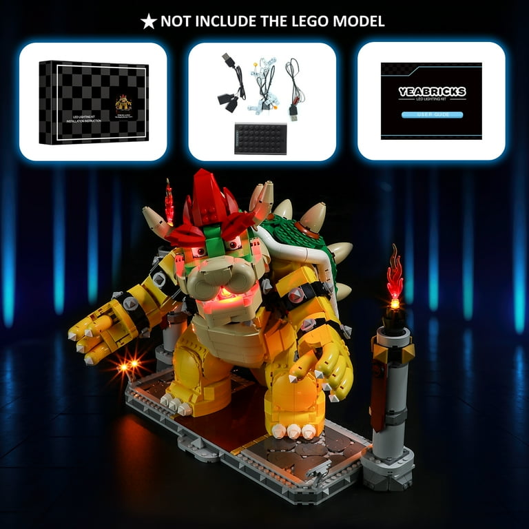  BRIKSMAX Led Lighting Kit for LEGO-71411 The Mighty