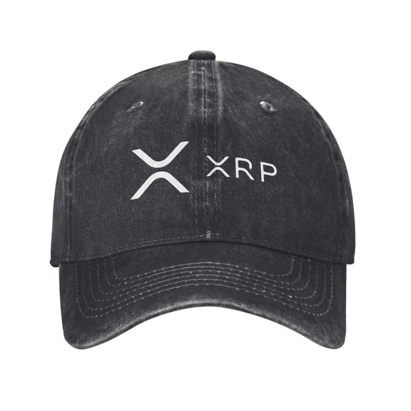 Xrp Unisex Adult Washed Denim Cotton Sport Outdoor Baseball Cap Adjustable Cowboy Baseball Hat