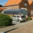 thumbnail image 2 of Ubesgoo 120.08 x 177.56 x 99.61 inches Black Carport, 2 of 9