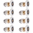 thumbnail image 1 of Porte de Douche - Roue de Remplacement pour Roulettes Coulissantes de Porte de Douche 8 Pcs 25mm, 1 of 5