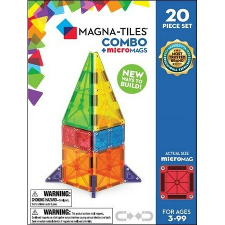 MAGNA-TILES Combo microMAGS 20pc
