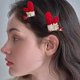 thumbnail image 1 of Puntoco Pinzas para el cabello navideñas Pinzas para el cabello lindas para niñas Pinzas para niñas y pinzas para flequillo con sentido invernal Tarjetas para el cabello navideñas Tocados, 1 of 6