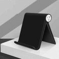 thumbnail image 1 of Adjustable Folding Desk Tablet Stand with Angle Control, Black Finish, 1 of 5