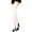 White, variant on Womens Socks 1 Pair Thigh High Stockings Sexy Stretchy Plain Thin Breathable Leg Slimming Velvet Candy Color Women Over Knee Socks for Daily White