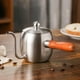 thumbnail image 3 of 2 teteras pequeñas para café, tetera para goteo, tetera de cuello de , tetera para Baoblaze Hervidor de café, 3 of 8