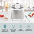 thumbnail image 3 of 2-Quart Electric Ice Cream Maker with Digital Controls and Mix-In Chute for Homemade Frozen Desserts, 3 of 6
