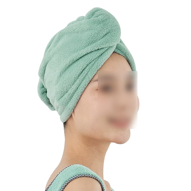 Toalla para secar el cabello, 1 unidad, absorbente, para baño, turbante para el cabello de secado rápido, súper suave, gorro para el cabello de secado rápido