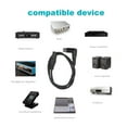 thumbnail image 4 of XLR Audible Cable, 1 Meter Straight To Elbow XLR Cord Male To Female  for Mixing Console Recorder, 4 of 7