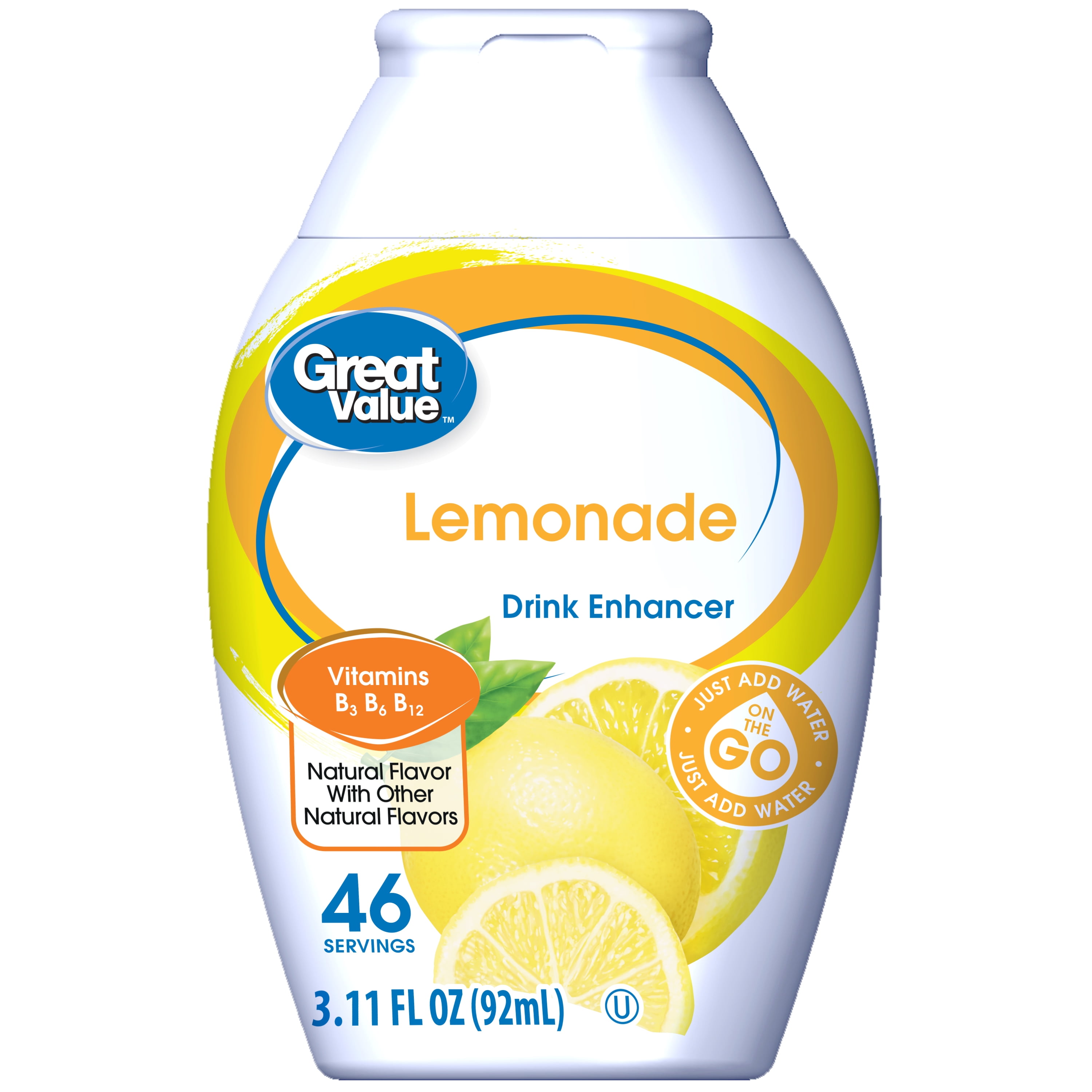 Great Value Lemonade Drink Enhancer, 3.11 fl oz