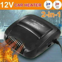JLLOM 12V, 12.5A DC Portable Car Heater Defroster Defogger-Winter/Cooling Fan-Summer 2 in 1, High Efficiency Windshield Defroster Defogger