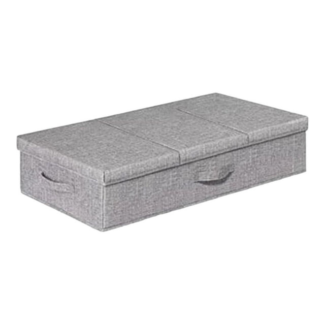 Large Underbed Storage Containers Foldable Organizing Sturdy under The Bed Storage Bags for Bedding Quilt Pillow Clothes Basement Dormitory