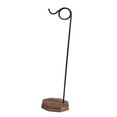 thumbnail image 2 of Desktop Wind Chime Holder Gong Stand Ornament Rack with a Stable Wooden Base for Meditation Yoga Studios and Bedrooms, 2 of 6