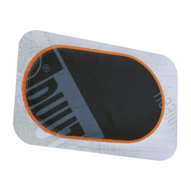 Yuarrent 10 piezas de goma para neumáticos de bicicleta, herramientas de reparación de parches, Kit de punción de tubo interior de bicicleta, Ropa Deportiva, Zapatos