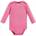 thumbnail image 4 of Hudson Baby Cotton Long-Sleeve Bodysuits, 3-Pack, Newborn- 24 Months, 4 of 5