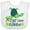 AA-White, variant on Inktastic Port St. Lucie, Florida Happy Sea Turtle Boys or Girls Baby Bib