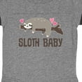 thumbnail image 3 of Inktastic Sloth Baby Boys or Girls Baby Bodysuit, 3 of 4