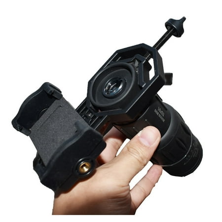 Monocular 16x52 Zoom Telescope Dual Focusing Adjustment With Phone Clip Holder Football Spotting Scope Hunting Watching Birding Bird Watching Hiking Camping