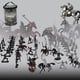 thumbnail image 2 of 104 Unids Caballería Medieval Caballo de Guerra Soldado Modelo Soldado Romano Antiguo Guerrero Medieval Modelo Figuras de Acción Juguetes, 2 of 8