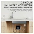 thumbnail image 3 of Instant Water Heater Wall Mounted Electric Water Heater Bathroom Kitchen LCD Temperature Display With Remote Control ,Security Protection Design, 3 of 7