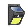 thumbnail image 1 of Moyic Lámpara de pared con sensor solar de 48 LED, sensor de movimiento PIR, lámpara de pared, luz nocturna de seguridad para exteriores, resistente Iluminación y accesorios Moyic HA018418-00, 1 of 6