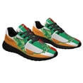 thumbnail image 6 of St Patrick's Day Shamrock Canadian Irish Shoes Sneakers Black Size 6, 6 of 7