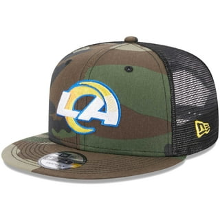 New Era Los Angeles Rams NFL Training Camp 22 Camo 9Forty Stretch Snapback  Hat, CURVED HATS, CAPS