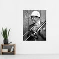 thumbnail image 2 of Gottlieb Portrait Jazz Trombone Player Al Grey Photo Extra Large XL Wall Art Poster Print, 2 of 3