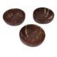 thumbnail image 1 of Juego de cuencos de coco, cuencos de cáscara de coco pulidos a mano, reutilizables, a prueba de fugas, para arroz, postre, ensalada y desayuno, 1 of 10