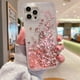 thumbnail image 1 of Funda De Corazón Líquido De Arena Movediza Para Iphone 14 Pro Max 13 12 11 Acrílico Dinámico Transparente Proteger Cubierta Para 6 7 8 Plus X Xr Se, 1 of 4